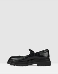 Rollie - Mary Jane Step Croc Flat