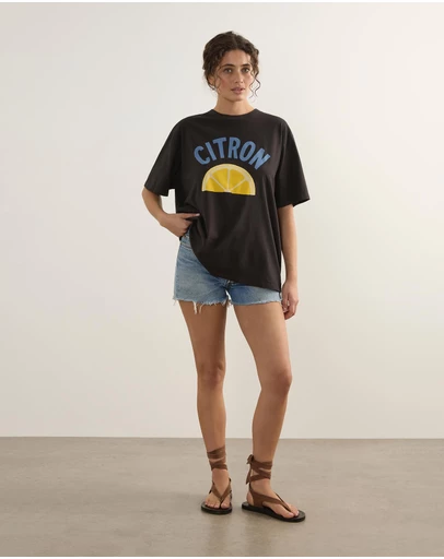 Auguste The Label - Citron Boyfriend Tee