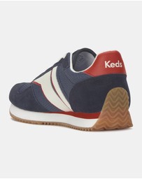 Keds - Rena Mesh/Leather Navy/Red/White