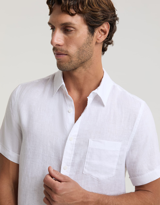 Sportscraft - Short Sleeve Linen Shirt