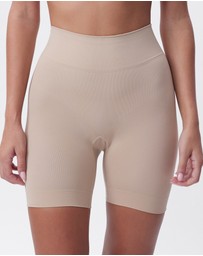 Bras N Things - Cooling Seamfree High Waist Thigh Shaper - Nude 2