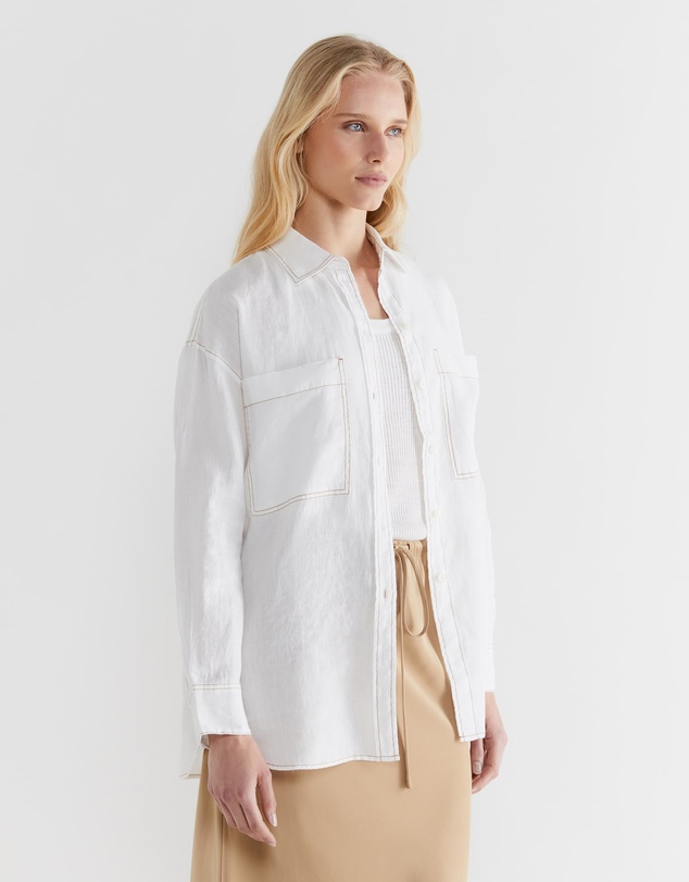 Jag - Linen Oversized Shirt