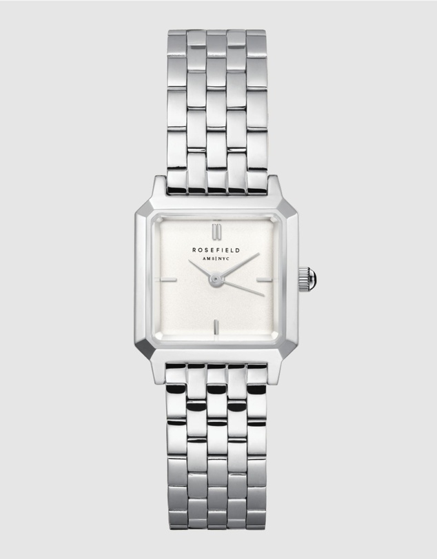 Rosefield - The Boxelle 24.5mm Silver-Tone Bracelet Watch