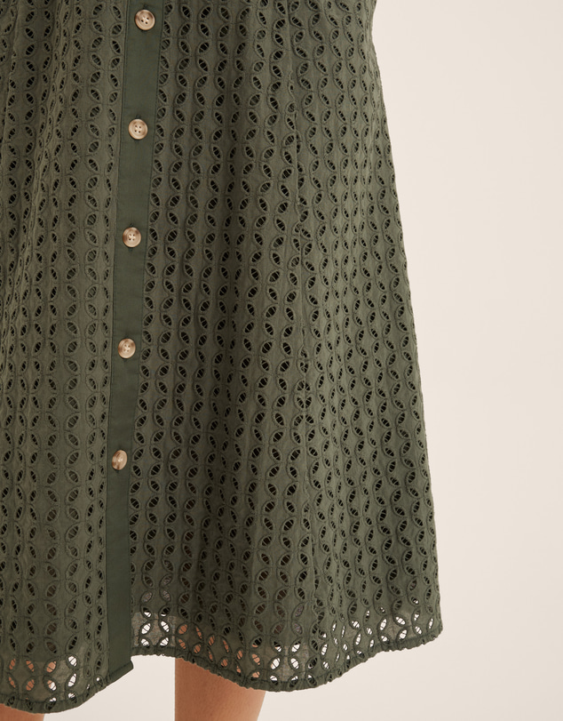 Review - Mabel Broderie Shirtdress