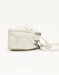 Bershka - Quilted Bowling Bag