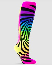 Crazy Skates - Crazy Socks Hypnotic Knee-High Socks