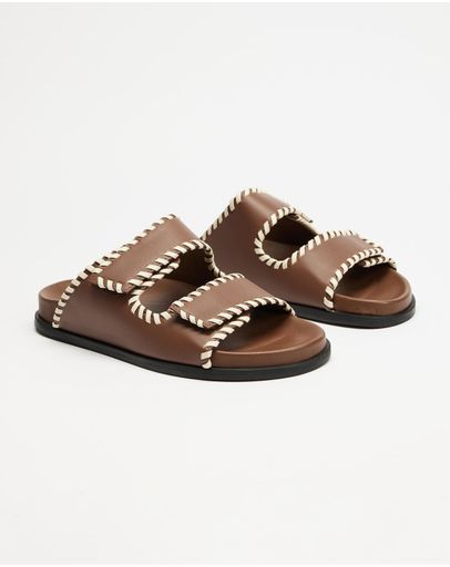 Cocoa & Off White Trim
