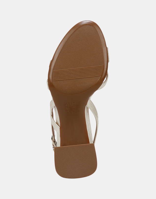 Naturalizer - Demi Block Heel Dress Sandal - Pearl White
