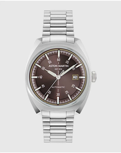 Aston Martin - TS2 Automatic Light Brown Stainless Steel Bracelet Watch