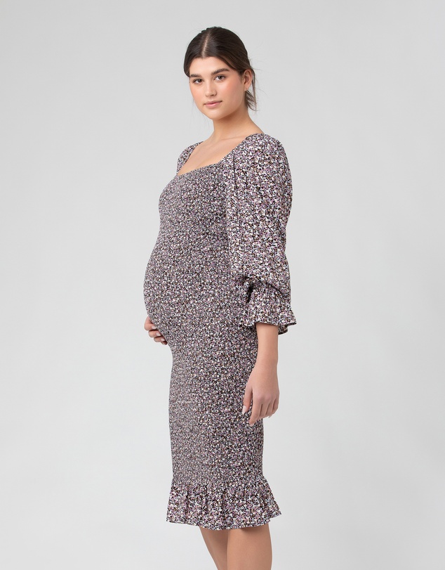 Ripe Maternity - Willow Shirred Dress