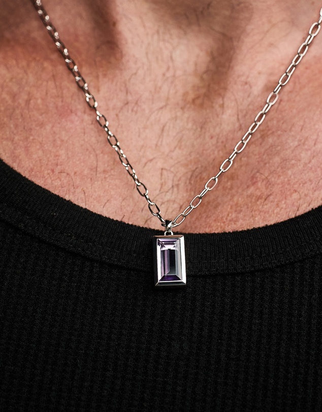 Rawninety - Sona Amethyst Pendant