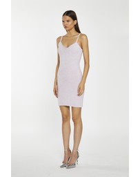 Glamorous - Slim fit lurex knit mini dress