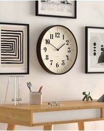 Newgate - Newgate Mr Clarke Clock Dark Wood Hopscotch Dial