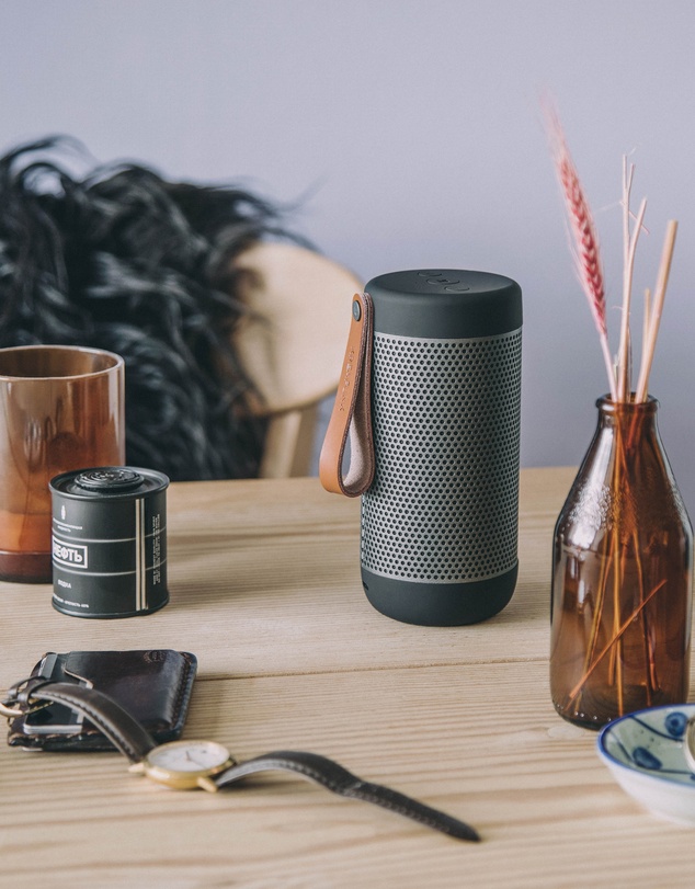 Kreafunk - Kreafunk Acoustic Bluetooth Speaker - New Black