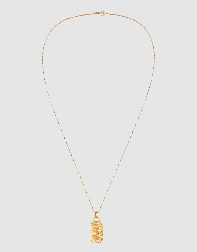 Kuzzoi - ICONIC EXCLUSIVE - Classic Box Chain Necklace in Gold-Plated 925 Sterling Silver