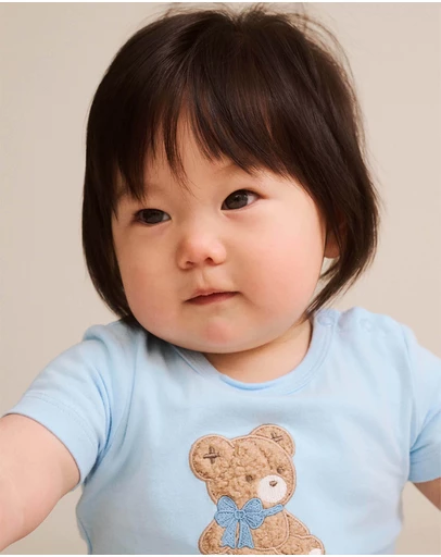 Huxbaby - Bow Hux Sslv Bodysuit - Babies