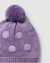 Wilson & Frenchy - Organic Knitted Bauble Hat - Babies
