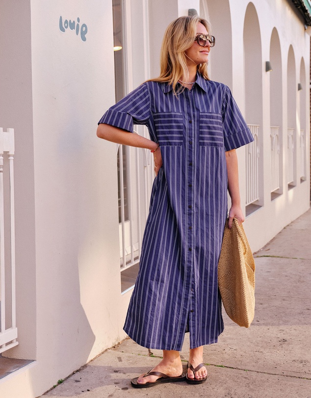 Ceres Life - Samara Midi Shirt Dress