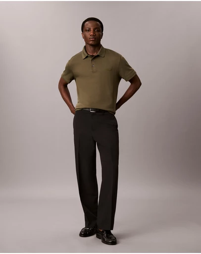 Calvin Klein - Slim Cotton Badge Polo Shirt