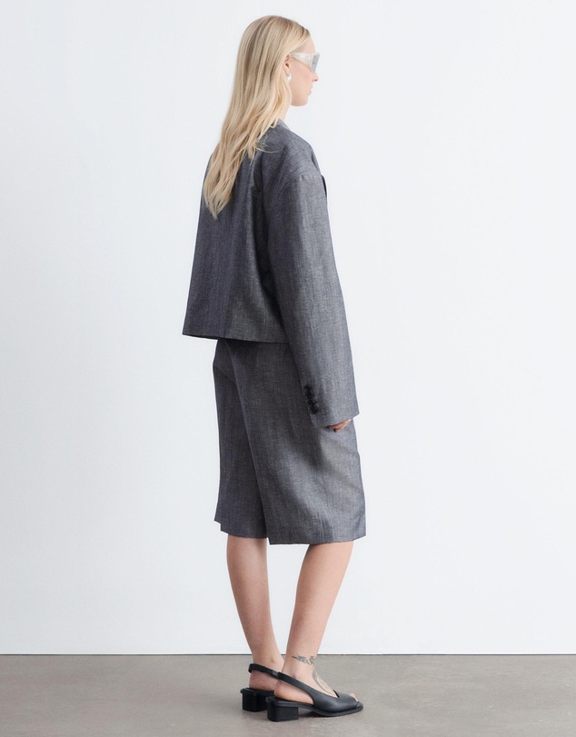 & Other Stories - Cropped Oversized Blazer