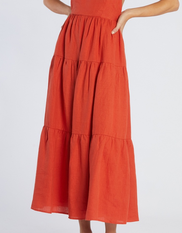 Amelius - Tularosa Linen Maxi Dress