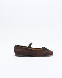 Walnut Melbourne - Alice Leather Ballet