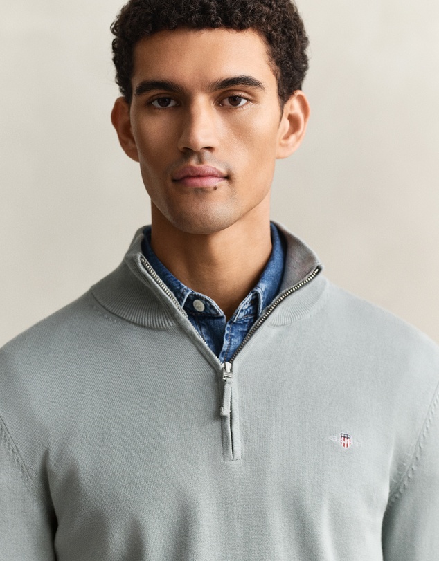 Gant - Classic Cotton Half Zip