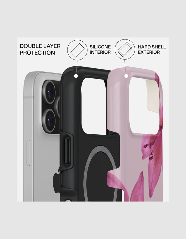 Burga - Burga iPhone 17 Pro Tough Magsafe Case Fragile Beauty