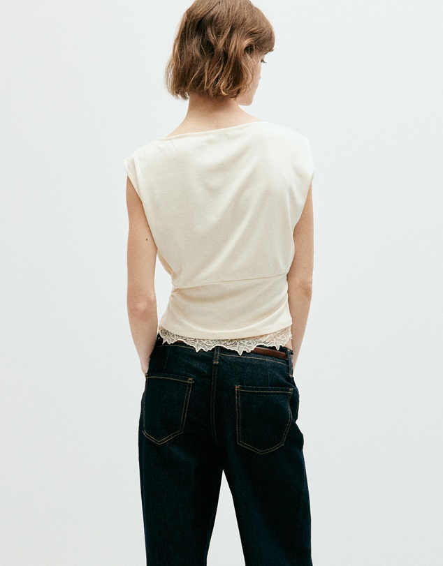 M.N.G - Lacy T-Shirt