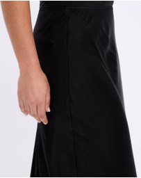 Minima Esenciales - Maely Lace Midi Skirt