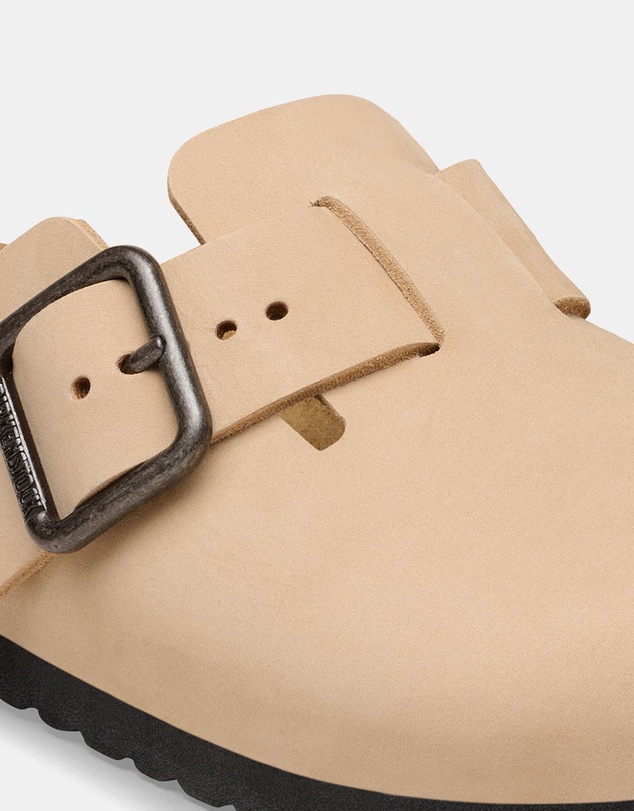 Birkenstock - Boston Wire Buckle Nubuck Leather Regular - Unisex