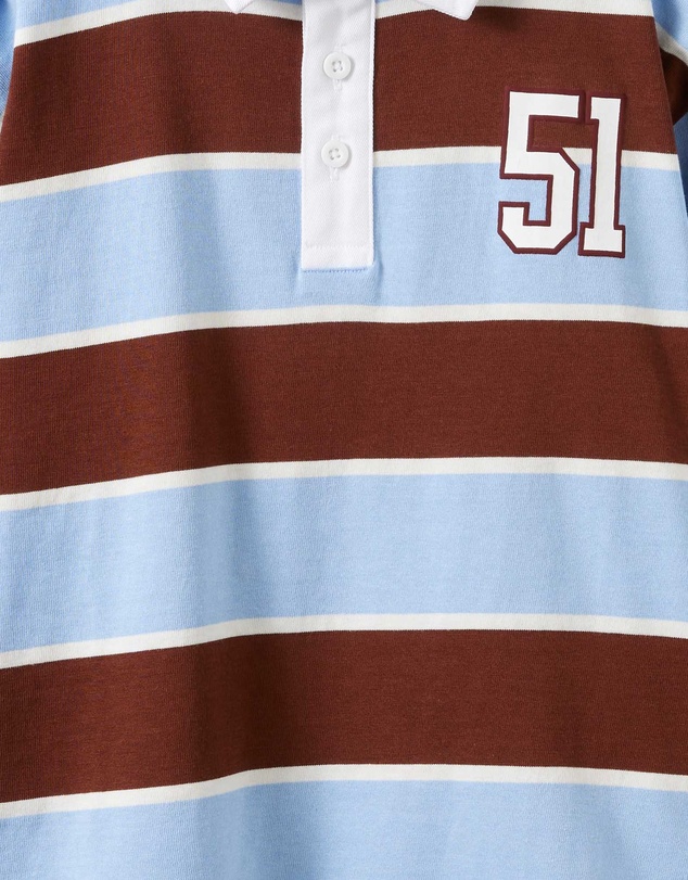 Cotton On Kids - Rugby Polo Long Sleeve