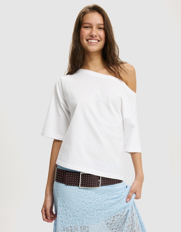 Cotton On - Biliie Off Shoulder Tee