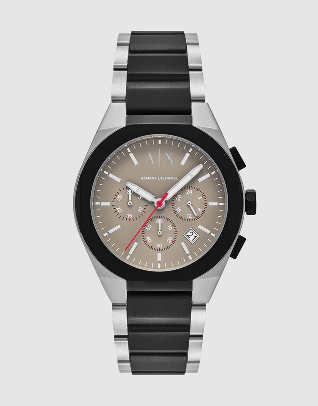 Armani Exchange - Two Tone Chronograph Watch