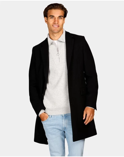 Brooksfield - Wool Blend Overcoat