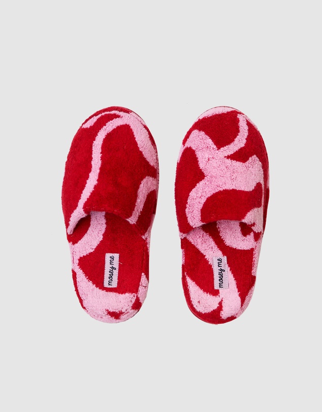 Mosey Me - Ribbon Terry Slipper