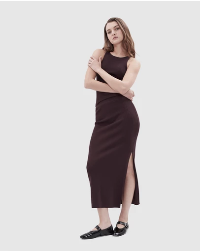 UNISON - Knitted Rib Skirt