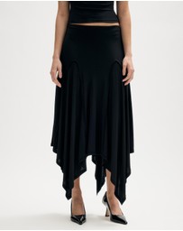 Minima Esenciales - Odal Asymmetric Jersey Skirt