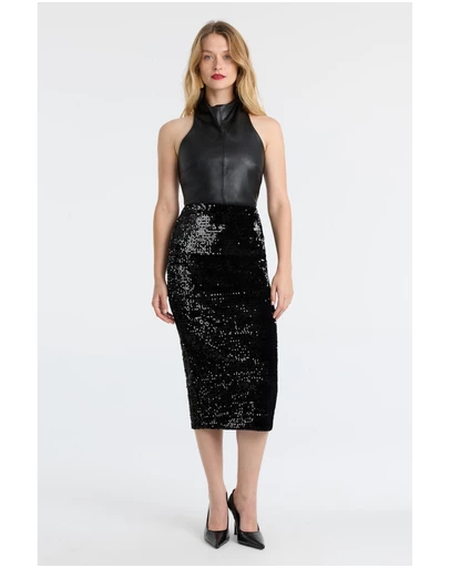Bardot - Gina Vegan Leather Top