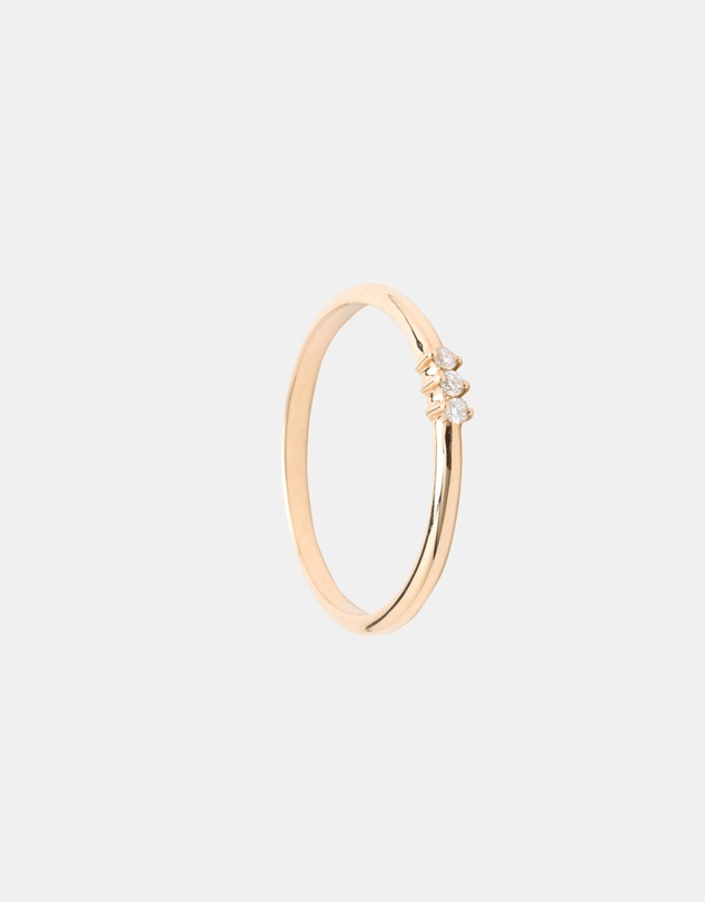 Luna Rae - Solid Gold - Juliette Diamond Ring