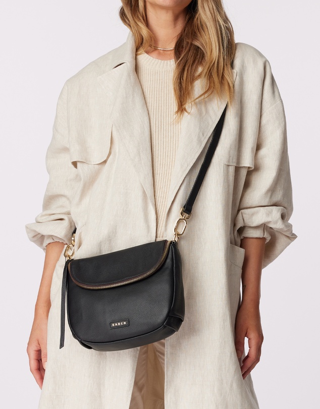 SABEN - Fifi Leather Crossbody Bag