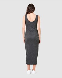 Ripe Maternity - Rib Maxi Nursing Dress