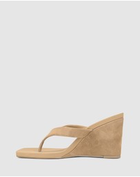 Siren - Melrose Thong Wedges