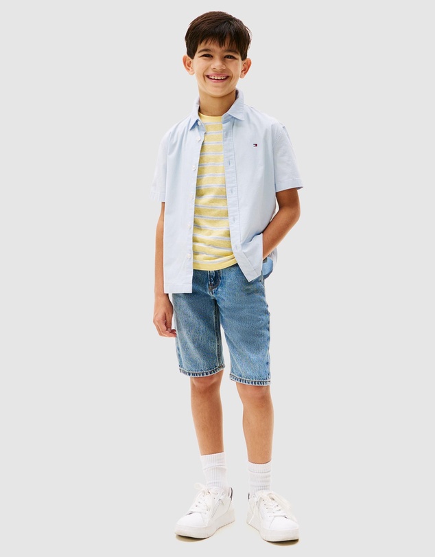 Tommy Hilfiger - Short Sleeve Oxford Shirt - Teens