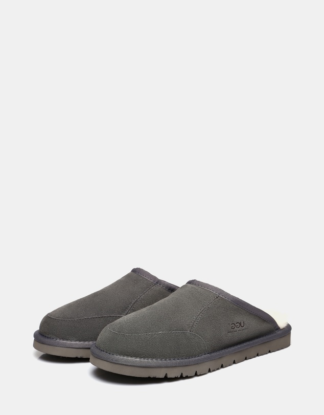 EVERAU - Australian Shepherd Ugg Bred Slipper Cow Suede Upper House Shoes