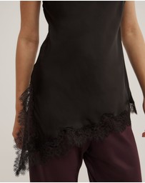 Witchery - One Shoulder Lace Top