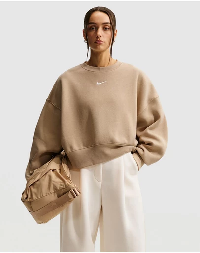 Nike - Sportswear Phoenix Fleece Over-Oversized Crew-Neck Sweatshirt