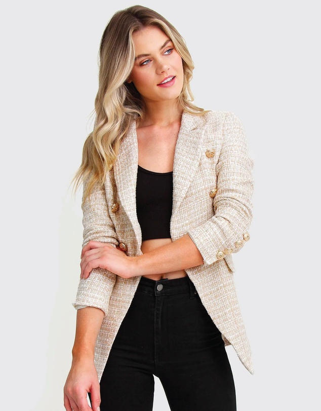 Belle & Bloom - Princess Polina Tweed Blazer