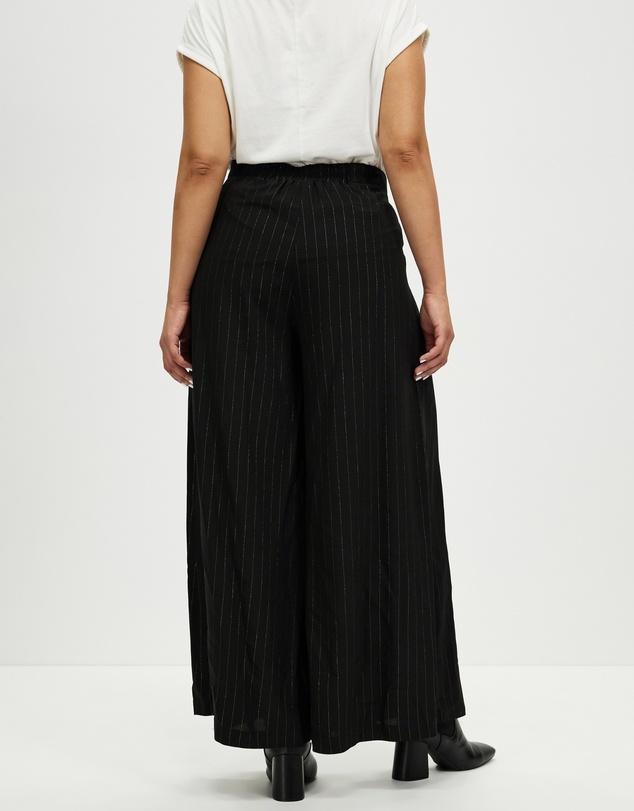The Social Outfit - Moonlight Stripe Palazzo Pants