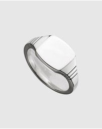 Najo - Quadris Men's Silver Ring